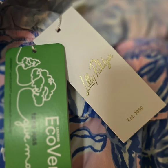 Lilly Pulitzer Bal Harbour Stretch Palazzo Pants – Conch Shell Pink - Picture 2 of 5